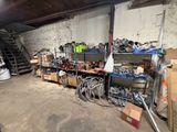 a room filled with lots of tools and boxes