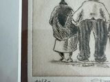 a picture of a drawing of a man and a woman
