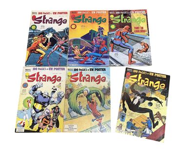 MARVEL STRANGE. Ensemble de 6 COMICS n°170, 174, 186, 198, 2…