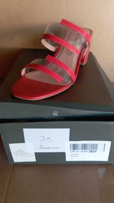 CHATTAWAK Femme 7LUPINROUGE41 Mule, Rouge, 41 EU - Retour de…