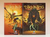 deux livres figurant sur la couverture de deux bandes dessinées différentes