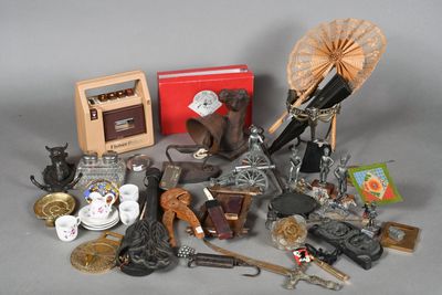 a lot of items that are sitting on a table
