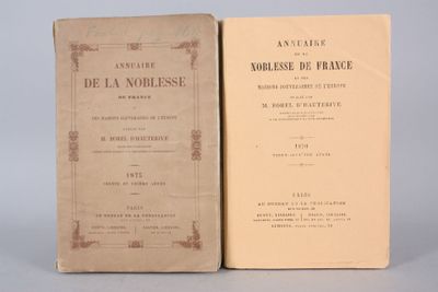 HERALDIQUE - BOREL D'HAUTERIVE : Annuaire de la Noblesse de …