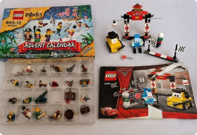 a box of legos that are on a table