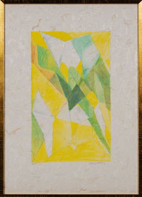 Jacques VILLON (1875-1963) : Composition cubique. - Photo 1