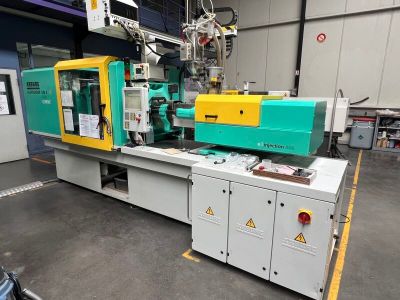 a machine that is sitting inside of a building