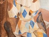 an image of a painting of a man playing a violin