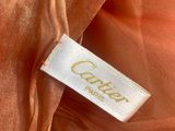 an image of a close up of a label on a piece of fabric