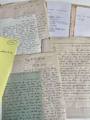 GUERRE D’INDOCHINE. Gilbert Calixte PONSOLLE (1929-2019), so…