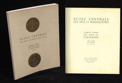Ecole Centrale des Arts et Manufactures, Compte rendu des fê…