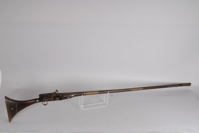 grande moukhala Afrique du Nord, avec système à silex, l.