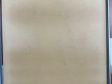 a picture of a painting on the wall of a room