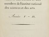 an old book with a black and white title on it