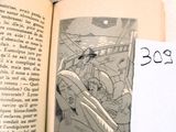 un livre ouvert sur lequel figure un dessin et auquel est joint un bout de papier