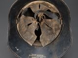 a helmet that has a propeller on it