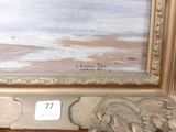 an image of a picture of a painting on a table