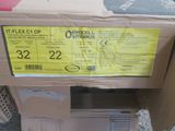 a cardboard box that has a label on it