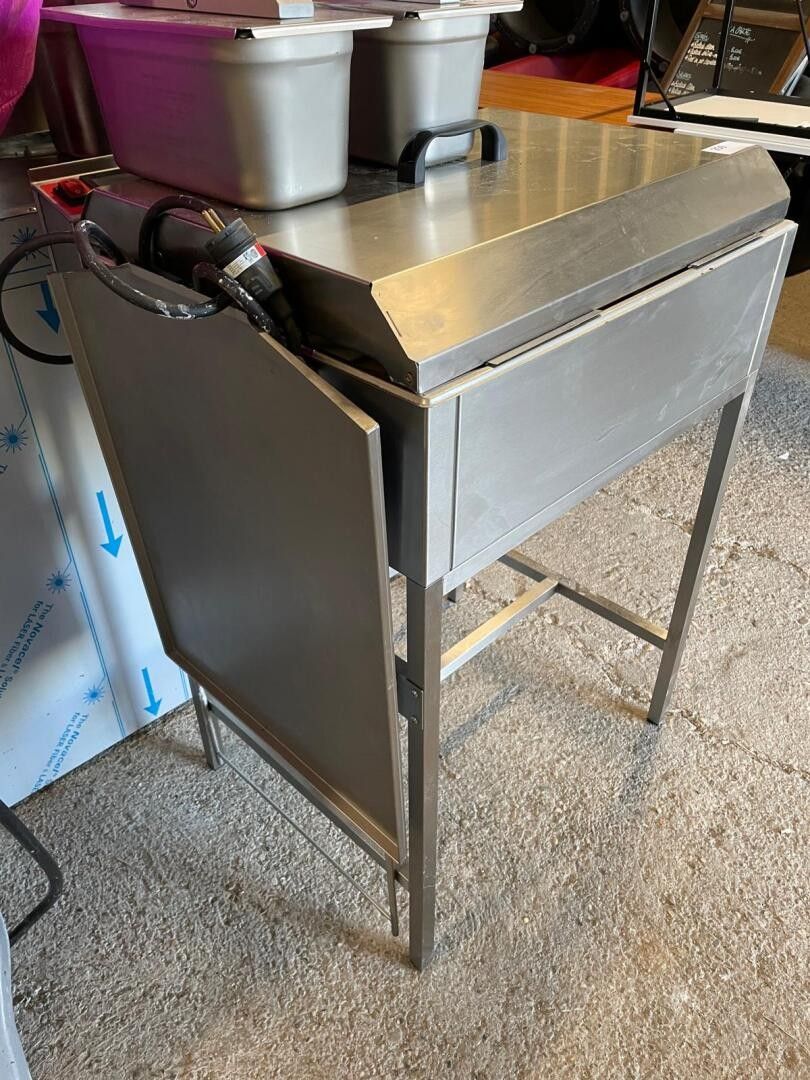Friteuse professionnelle MATINA avec repose panier - achat 2…