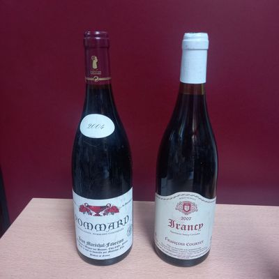 BOURGOGNE- 2 bouteilles: -1 Bouteille POMMARD 2004 Jean Maré…
