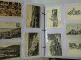 a book with pictures of people and buildings on it