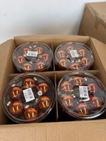 (x480) Boules de noêl 60 mm en verre "combiné brun" 16 tubes… (photo 4)