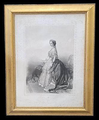 an old picture of a woman in a dress sitting on a chair