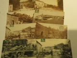 a picture of an old photo of a town