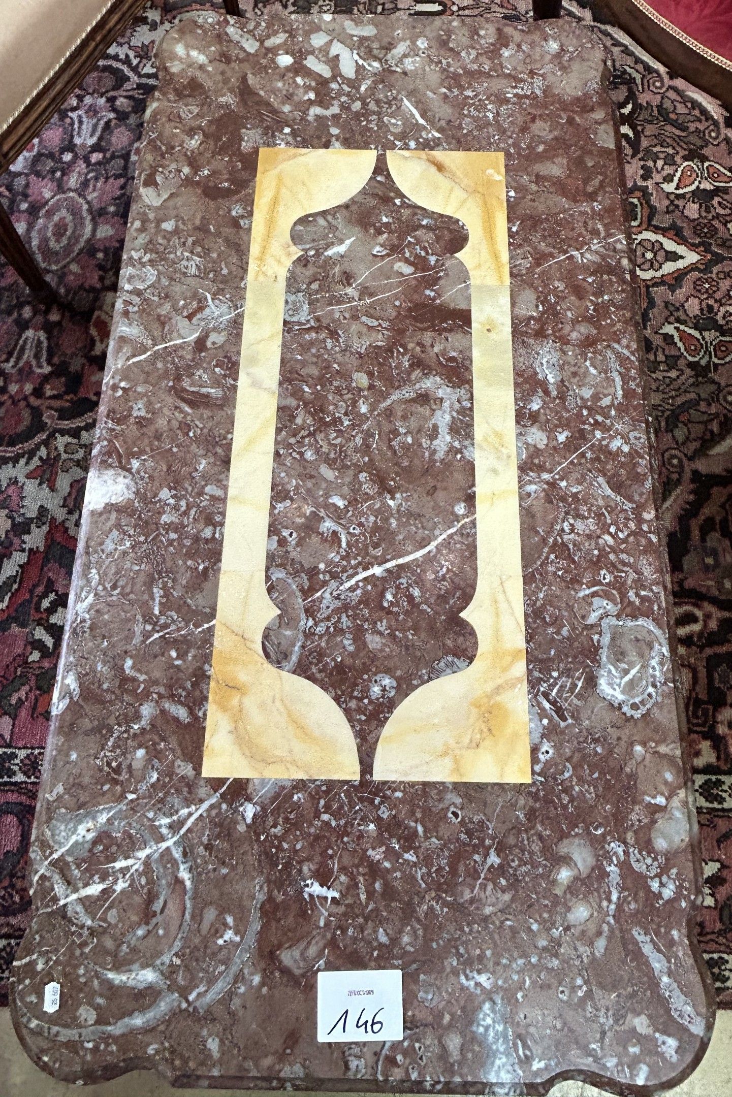 TABLE BASSE en marbre