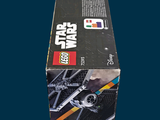 a box with a lego tie fighter on it