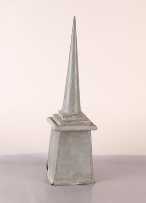 [ARTS DU FER et METAL] Un petit épi de faitage en zinc - Photo 1