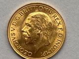 l'image d'une pièce d'or sur laquelle figure le visage d'un homme