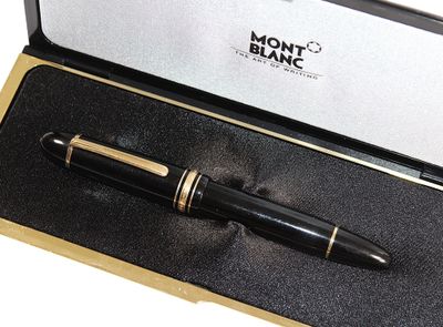 MONTBLANC - STYLO PLUME MEISTERSTUCK, grand modèle à corps e…