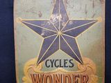 Enseigne « Vintage Cycles » datant du début des années 1900