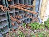 a lot of pipes and pipes that are stacked up