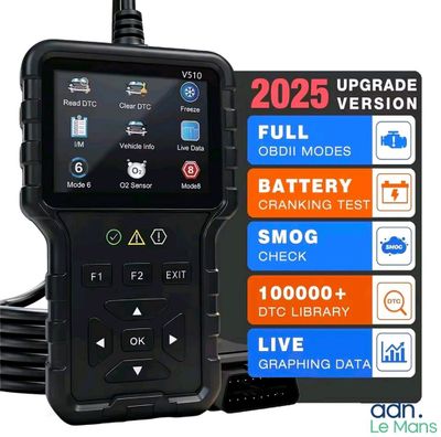 Outils de diagnostique scanner OBD2 pour voiture, lecture et…