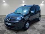 the black van is parked on a checkered floor in a room