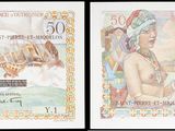 deux photos de deux billets différents sur lesquels figure le portrait d'un homme