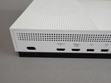 an image of a close up of a white computer on a table