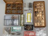 a lot of items that are sitting on a table