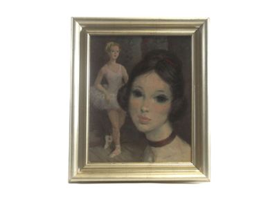 François BATET (1921-2015) Danseuses