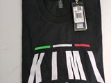 a black t shirt with the name of the italian football team