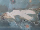 a picture of a painting on the wall of a building