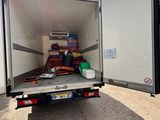 a truck that is parked on the side of the road