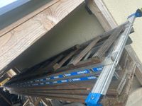 Deux échelles de toit en bois dont une de 5m et une de 3m50 (photo 2)