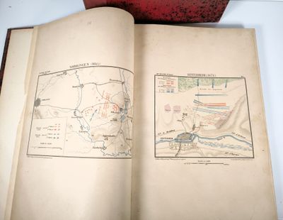BUREAU (E.). Atlas de géographie militaire adopté par M. le …