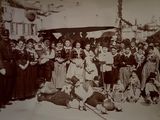 a group of people that are posing for a picture