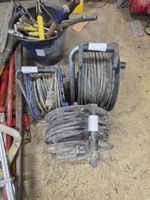 T25: Cercleuse manuelle, lot d'outillage manuel, 3 enrouleur… (photo 5)