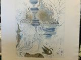 une photo représentant un dessin sur une feuille de papier posée sur une table