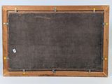 a picture of a picture of a blackboard in a wooden frame
