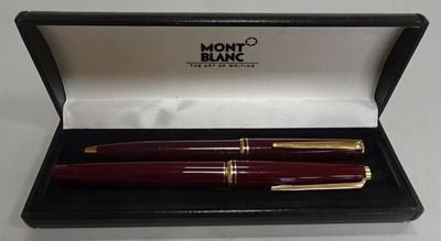 MONTBLANC. Classic. Parure Stylo-plume et stylo-bille rétrac…